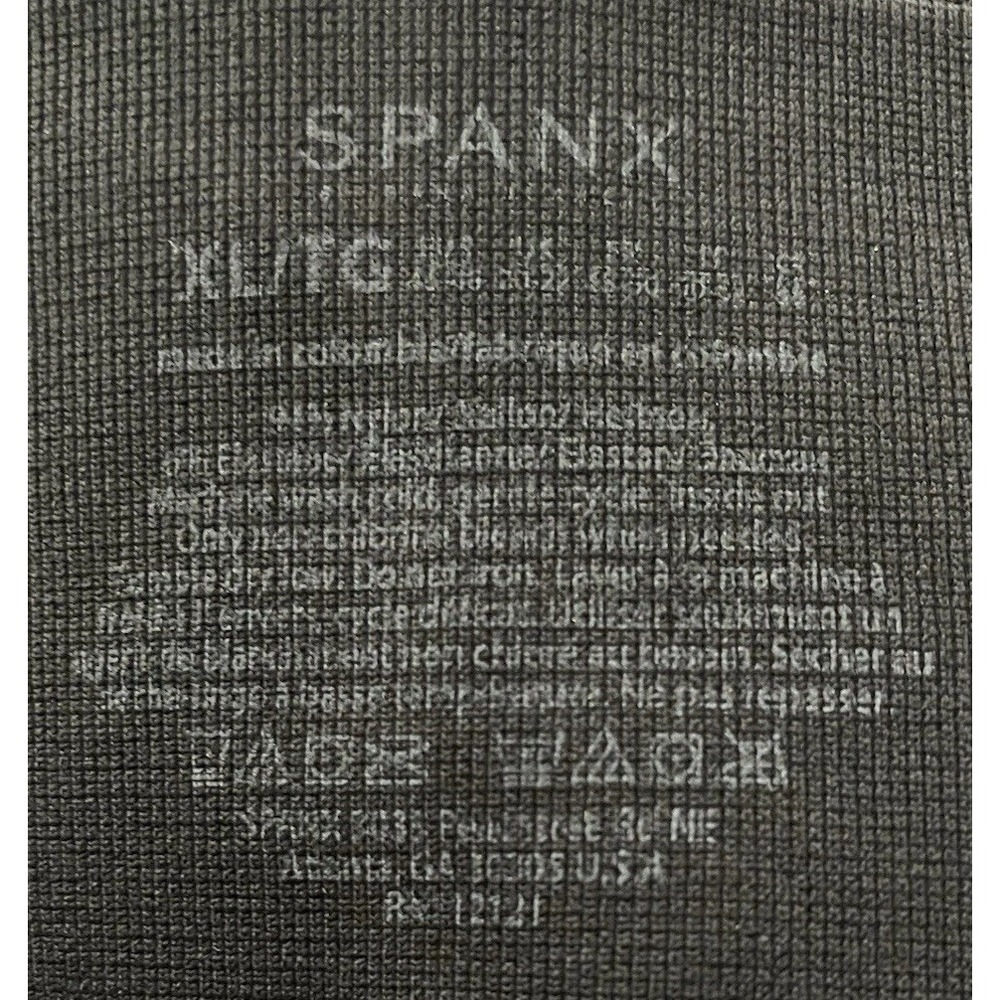 Spanx Women's High Waist Seamless Shaping Leggings Black Size XL - Picture 3 of 3